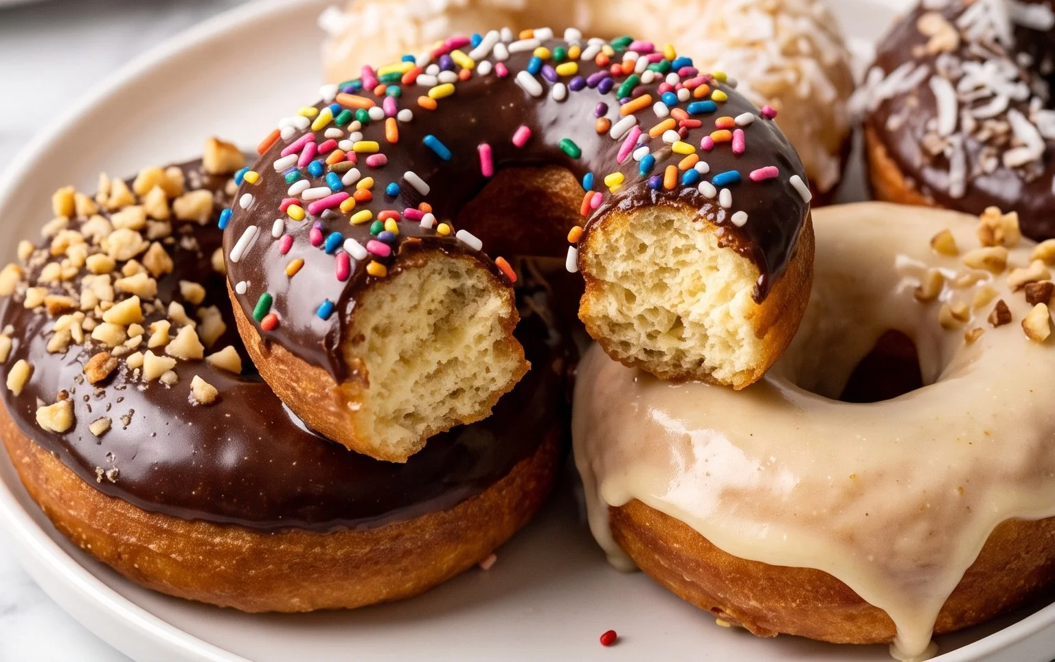 Air Fryer Donuts (from scratch)