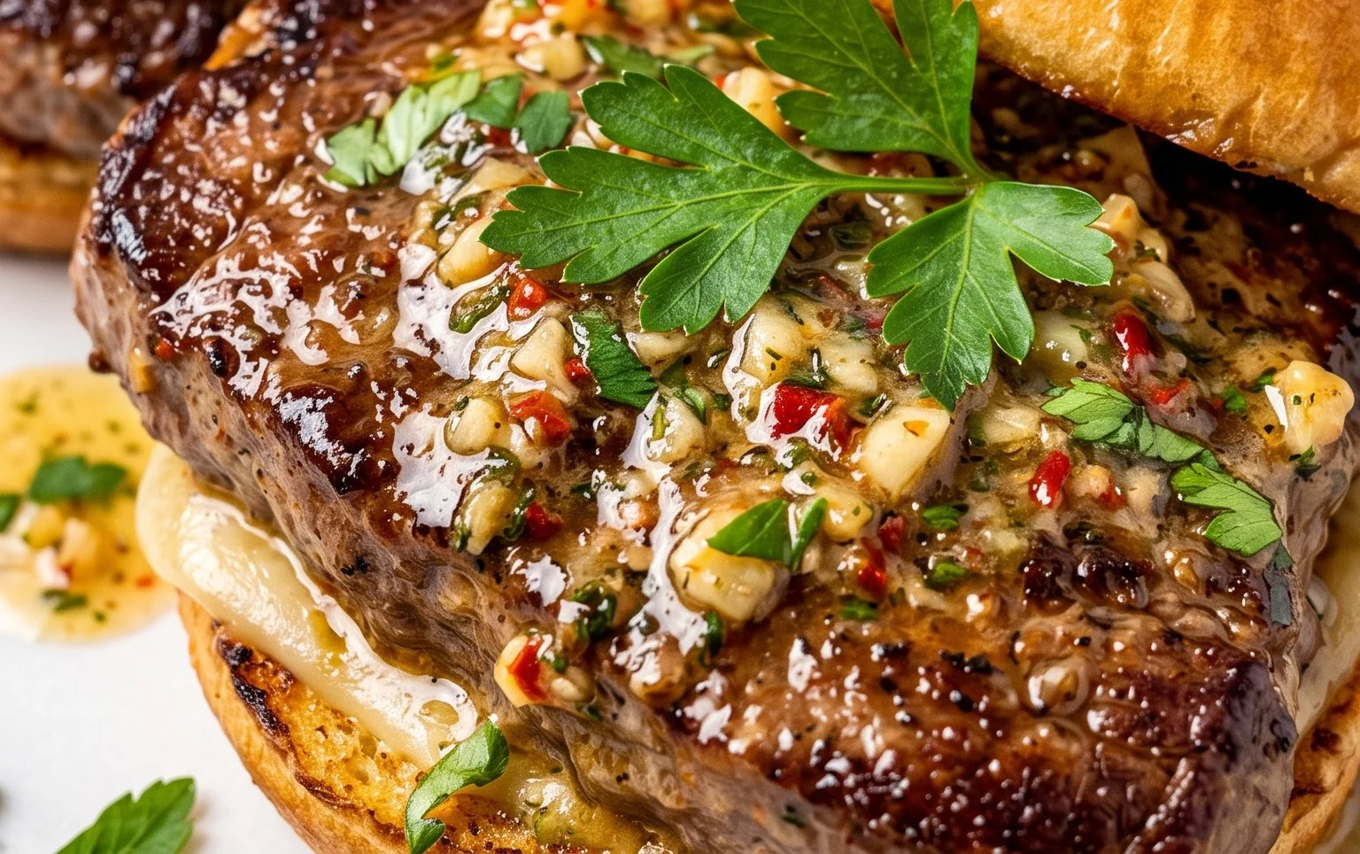 Cowboy Butter Steak Sliders