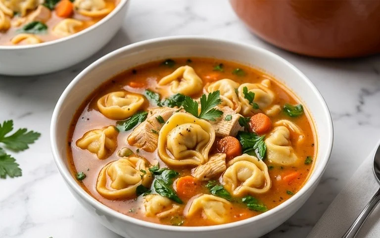 Easy Chicken Tortellini Soup – Hearty Comfort Food