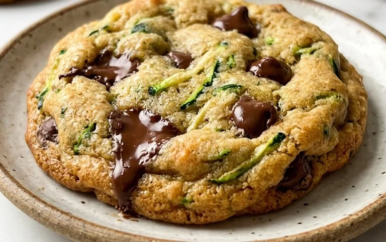 Zucchini Chocolate Chip Cookies