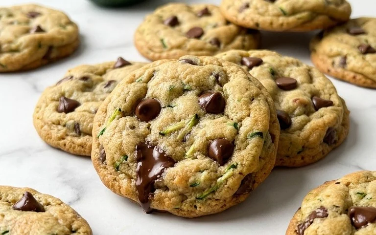 Moist Zucchini Chocolate Chip Cookies – Healthy Treat