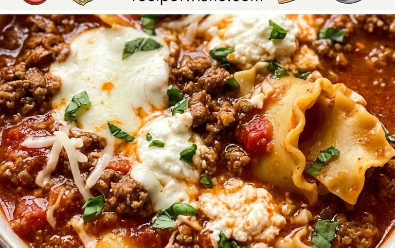 Easy Lasagna Soup Recipe