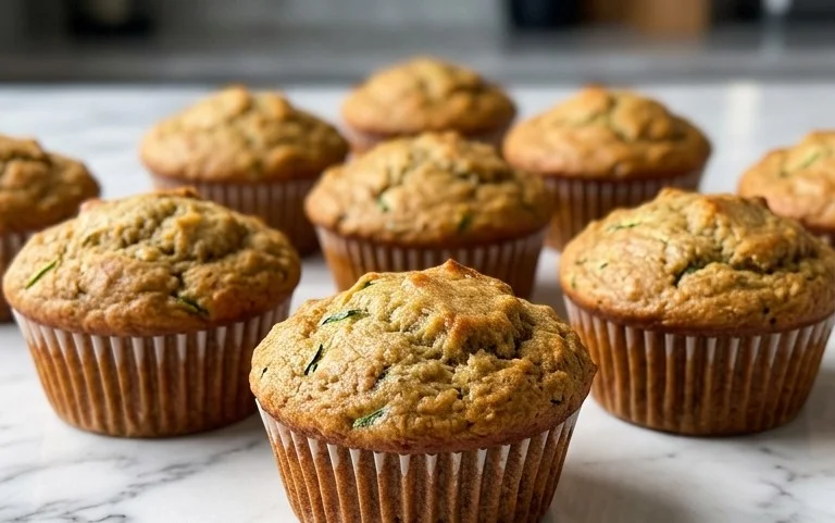 Moist Zucchini Bread Muffins- Easy Breakfast Treat