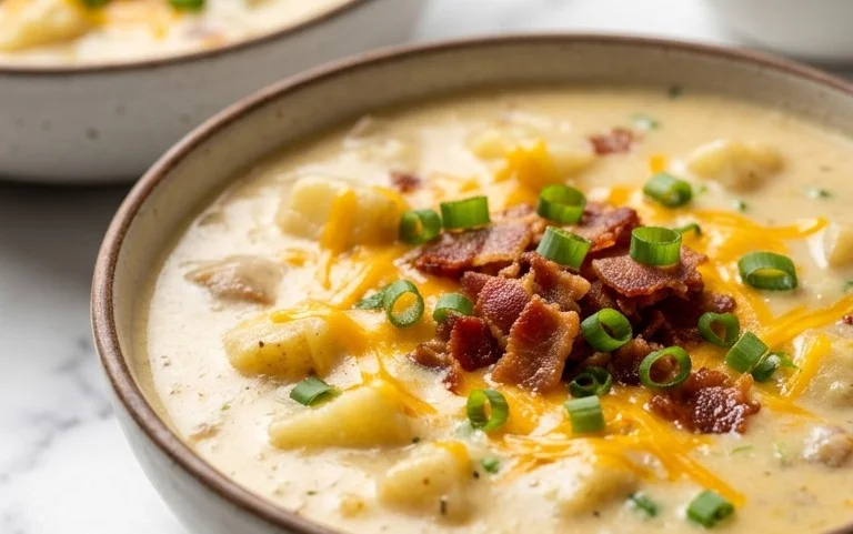 Cozy Creamy Baked Potato Soup Recipe