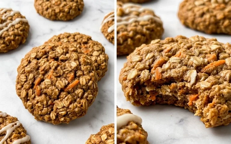 Healthy Carrot Cake Oatmeal Cookies – Guilt-Free Treat