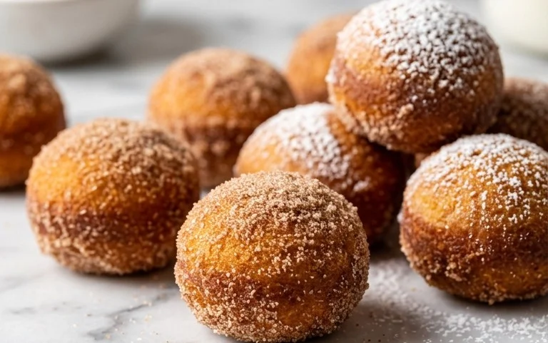Easy Pumpkin Donut Holes – Spiced Cinnamon Sugar Bites