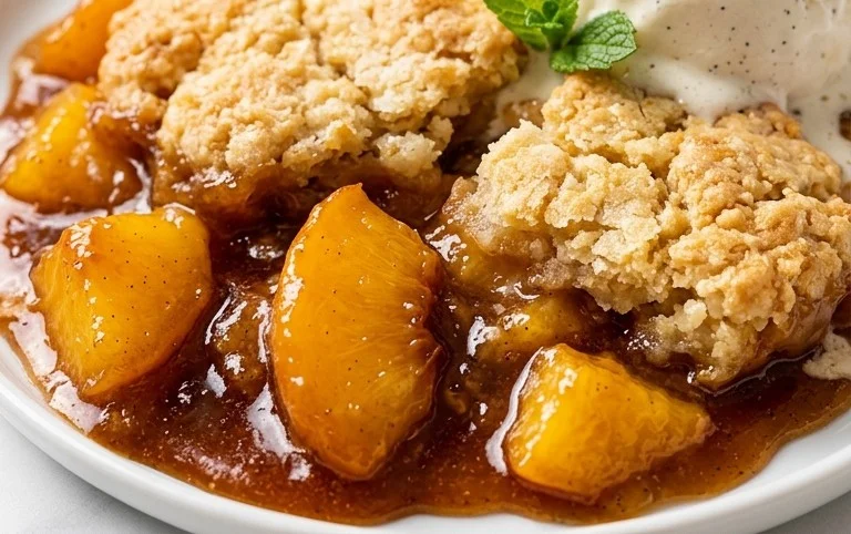 Easy Peach Cobbler