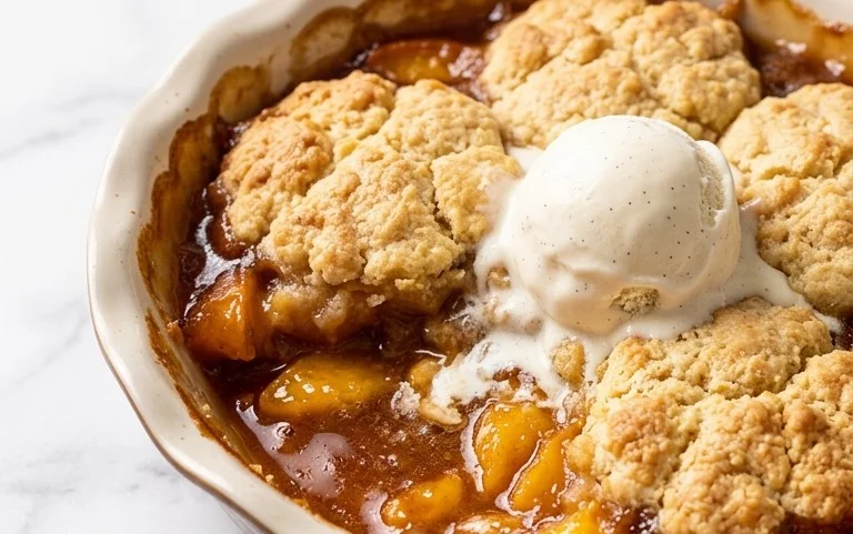 Easy Peach Cobbler Recipe – Simple & Delicious Summer Treat