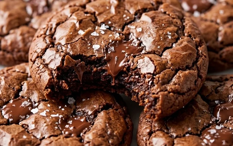 20 Minute Fudgy Chocolate Brownie Cookies